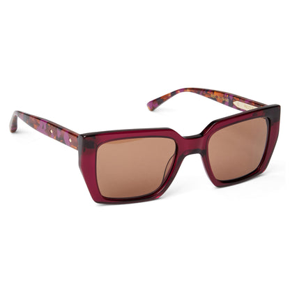 Bruno Magli Ricci Sunglasses Red Tortoise