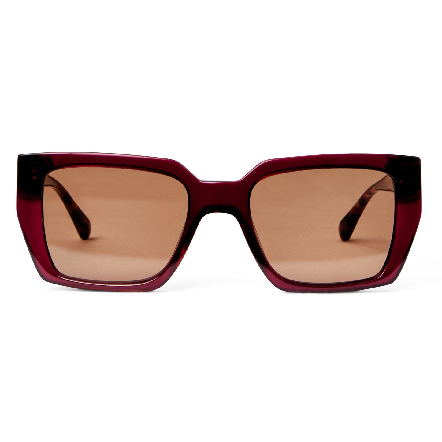 Bruno Magli Ricci Sunglasses Red Tortoise