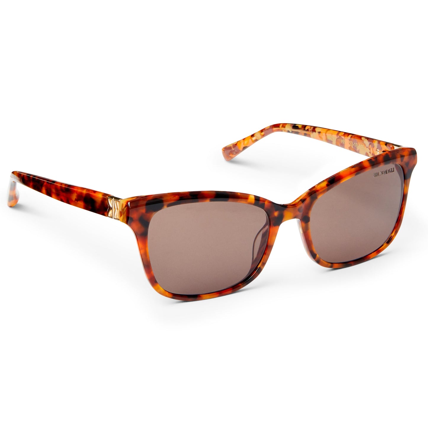 Bruno Magli Vales Women's Limited Edition Cat-eye Sunglasses honey tortoise