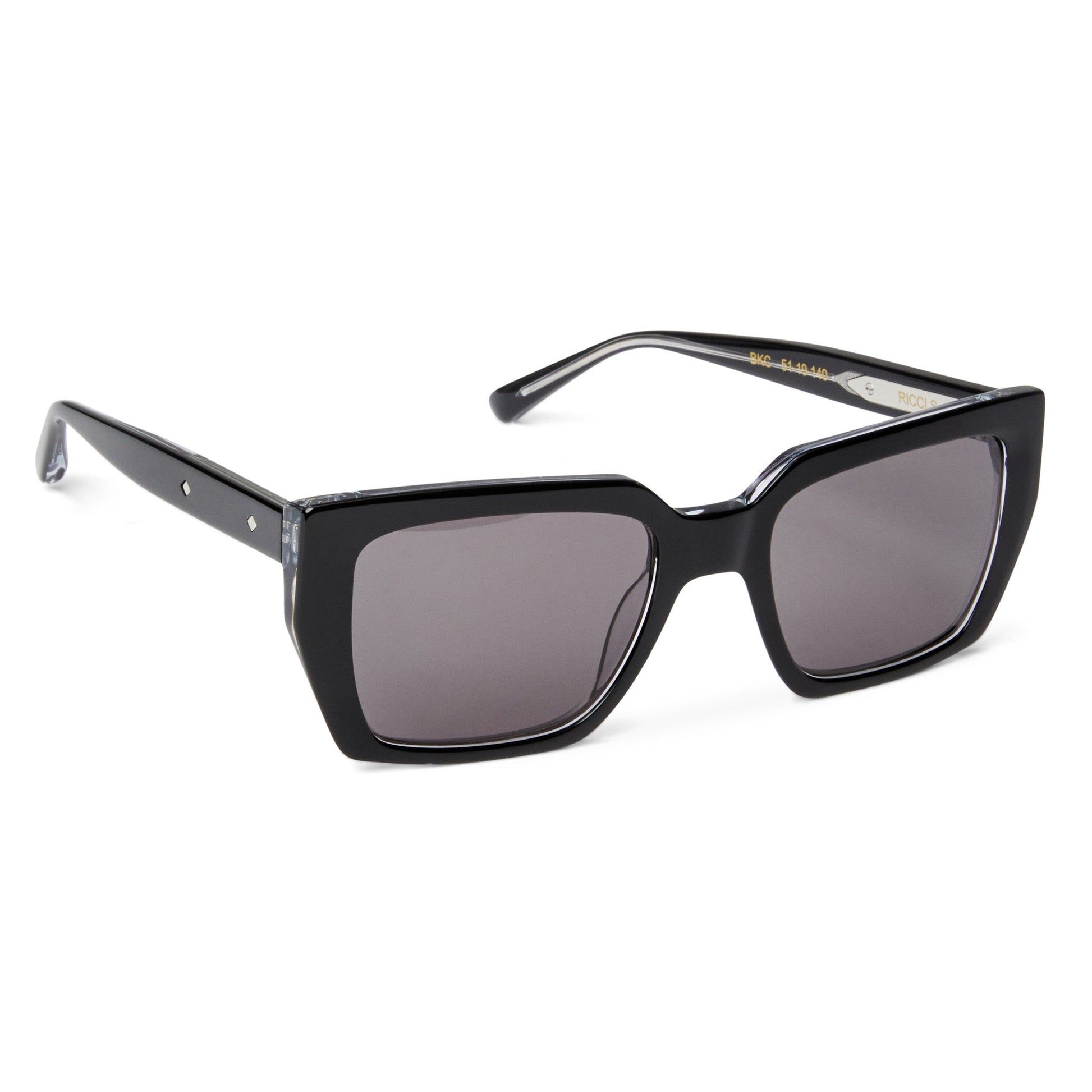 Bruno Magli Ricci Sunglasses Black Crystal