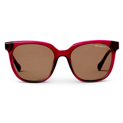 Bruno Magli Monas Limited Edition Women's Oversized sunglasses Red