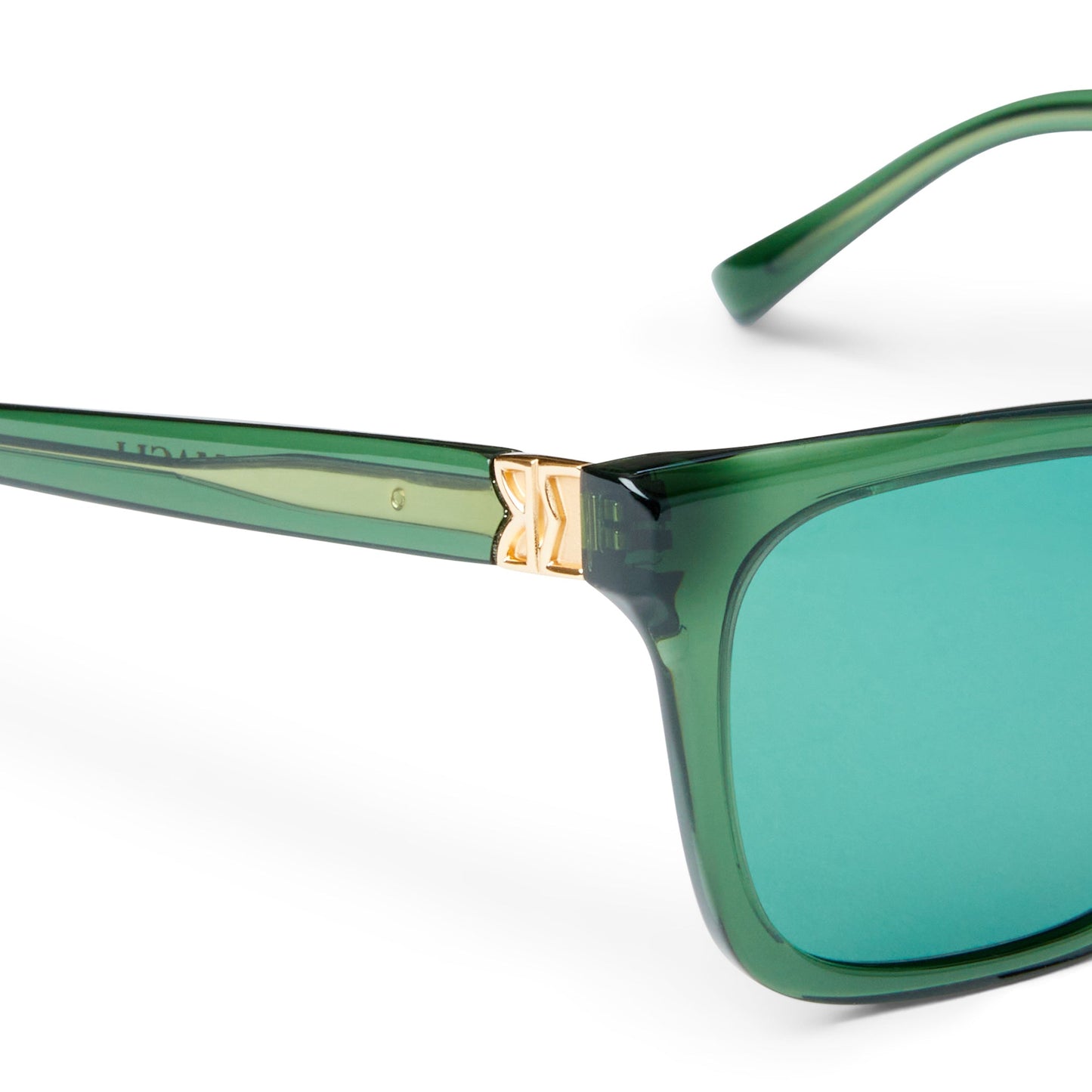 Bruno Magli MARIS Limited Edition Women's Classic square frame Sunglasses Teal