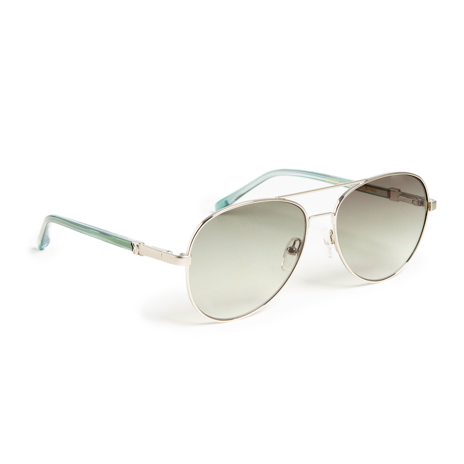 Bruno Magli Costa Aviator Sunglasses - Silver