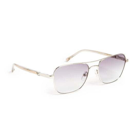 Bruno Magli Playa Aviator Sunglasses - Silver