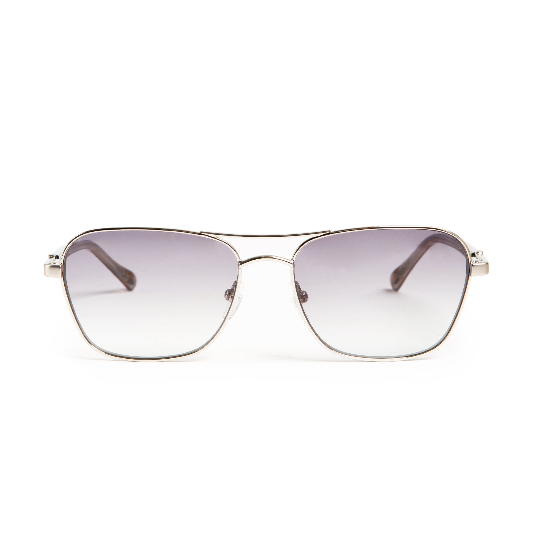 Bruno Magli Playa Aviator Sunglasses - Silver