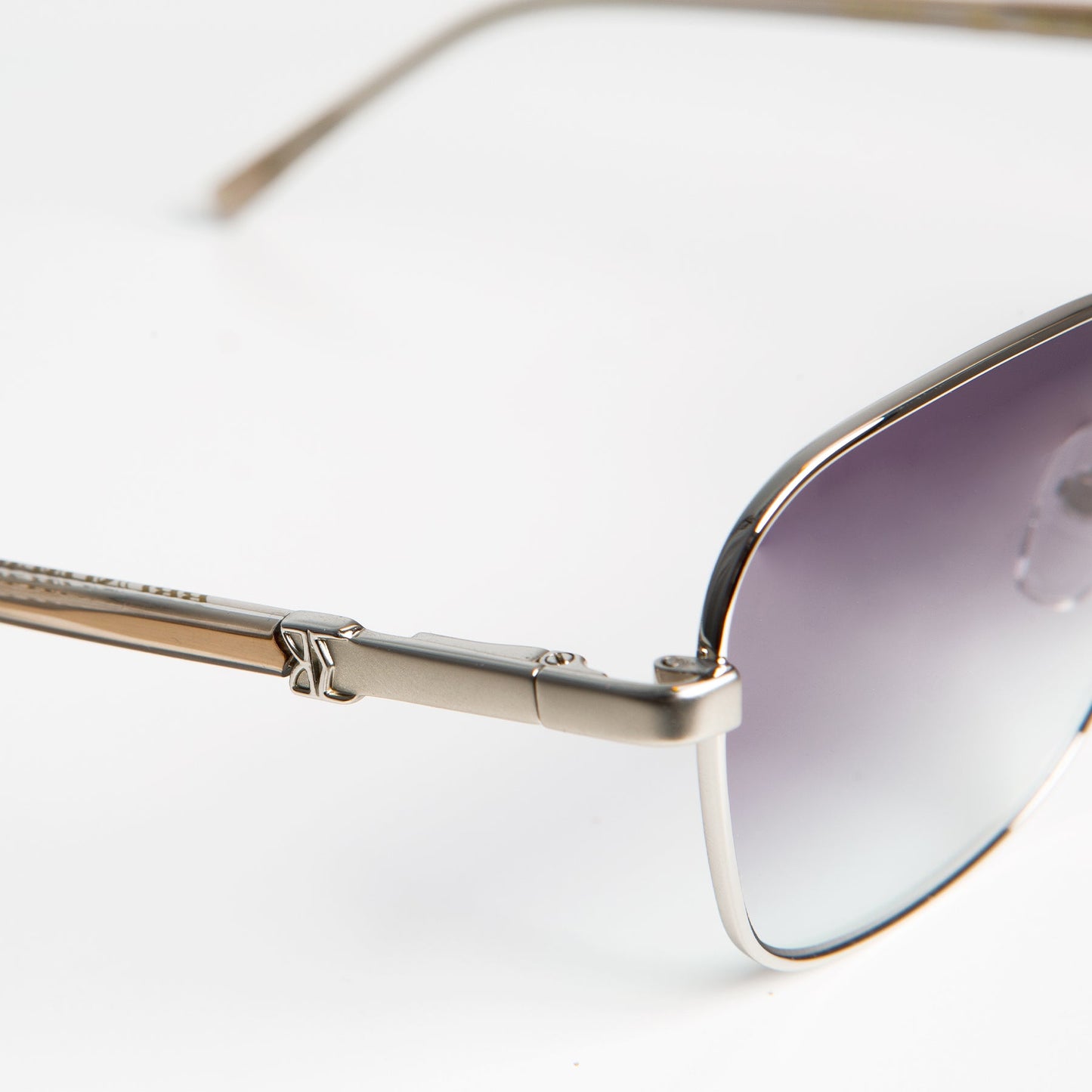 Bruno Magli Playa Aviator Sunglasses - Silver