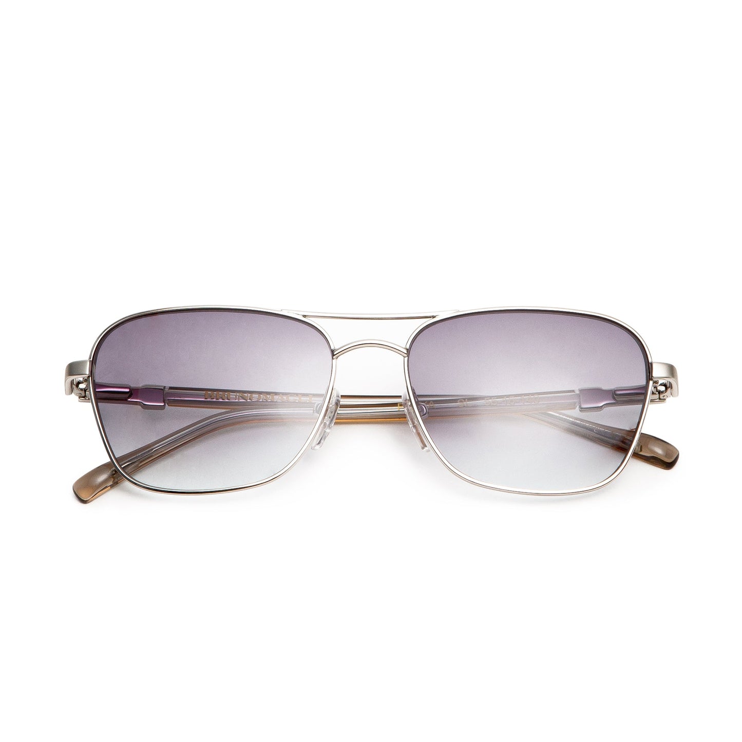 Bruno Magli Playa Aviator Sunglasses - Silver