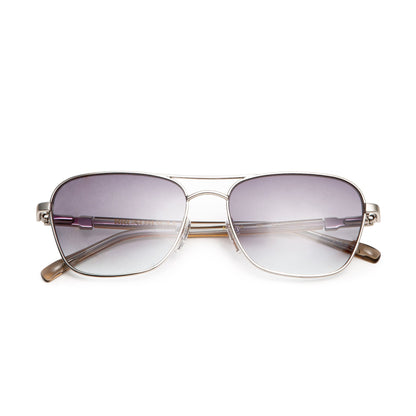 Bruno Magli Playa Aviator Sunglasses - Silver
