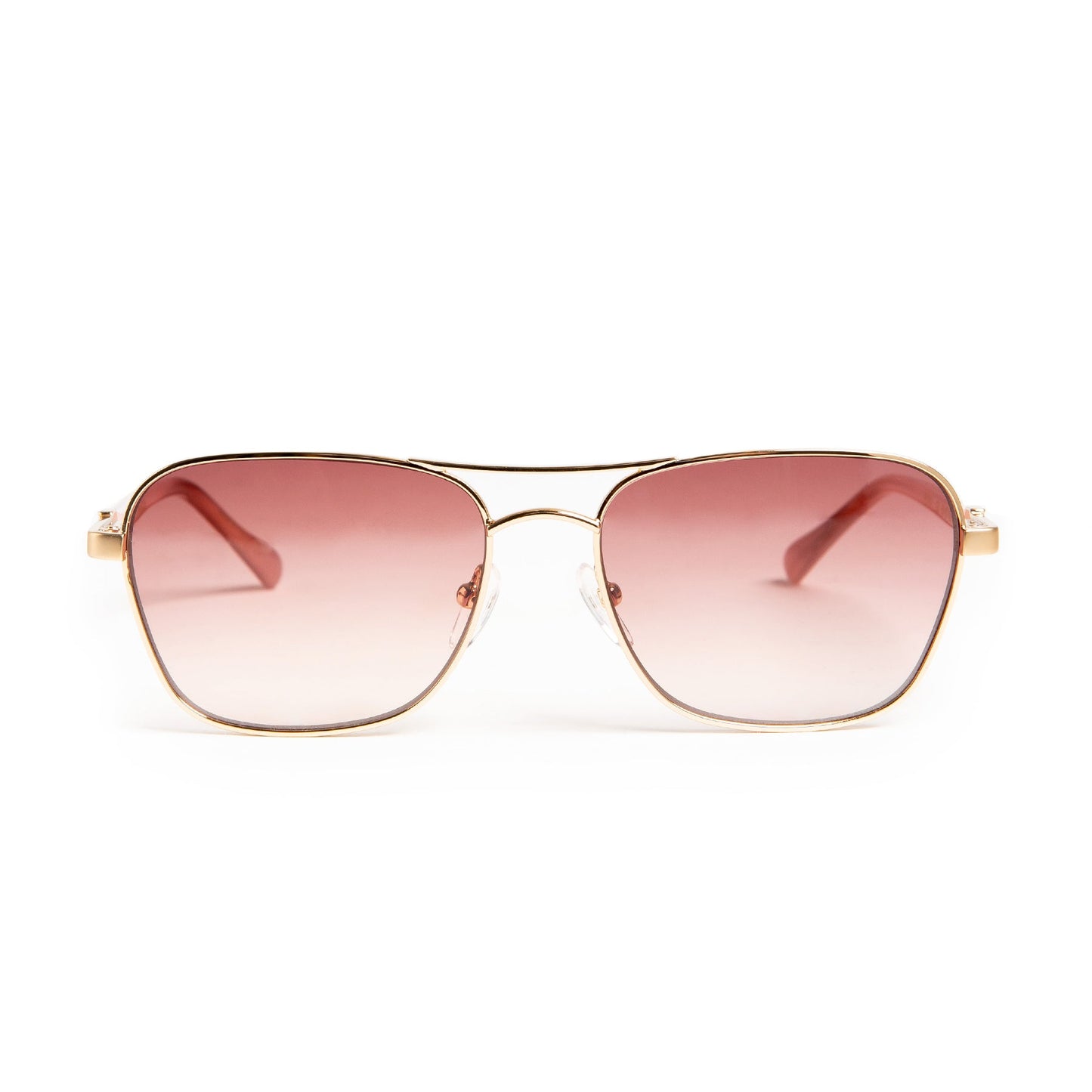 Bruno Magli Playa Aviator Sunglasses - Gold