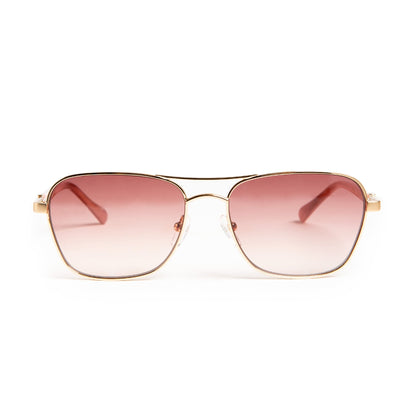 Bruno Magli Playa Aviator Sunglasses - Gold