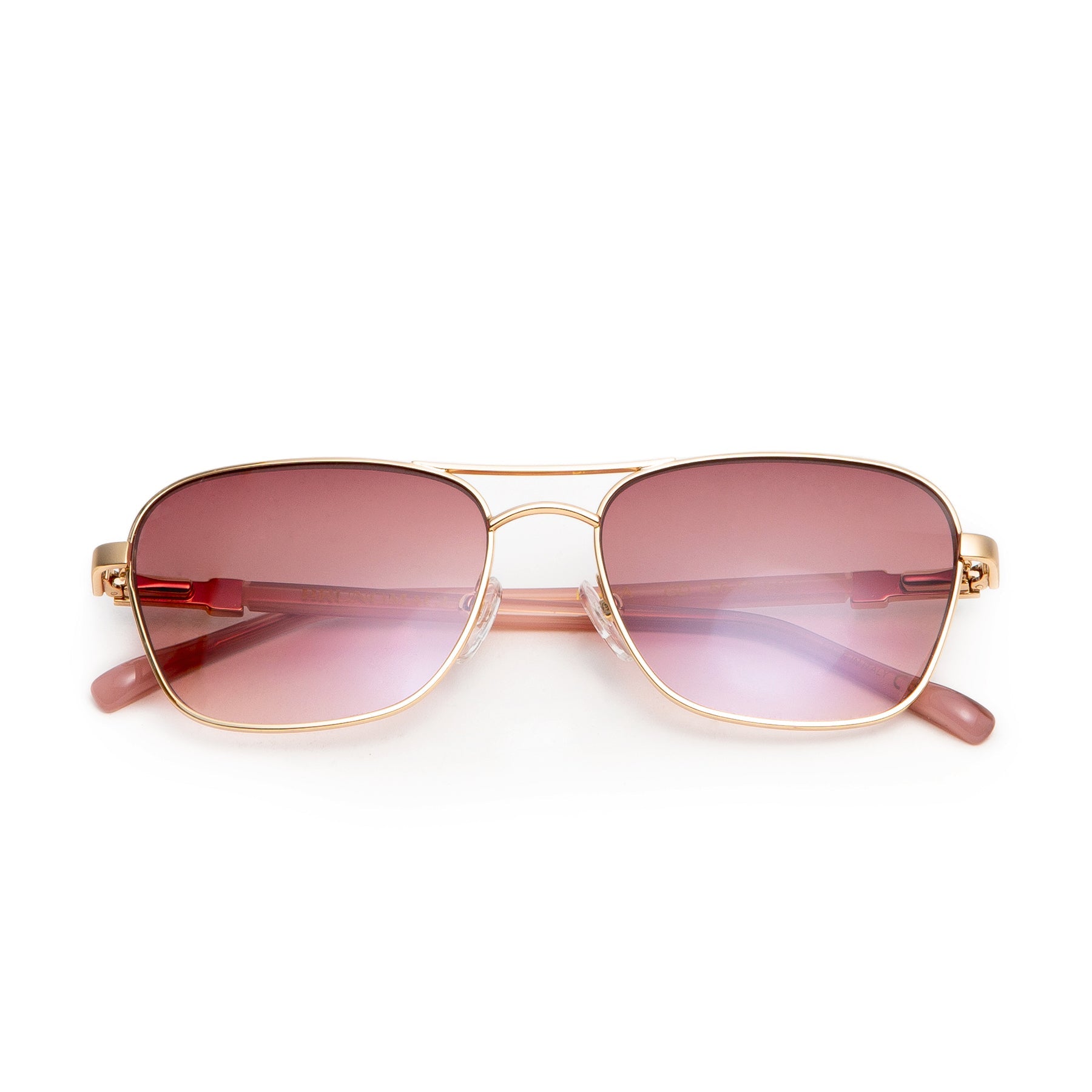 Bruno Magli Playa Aviator Sunglasses - Gold