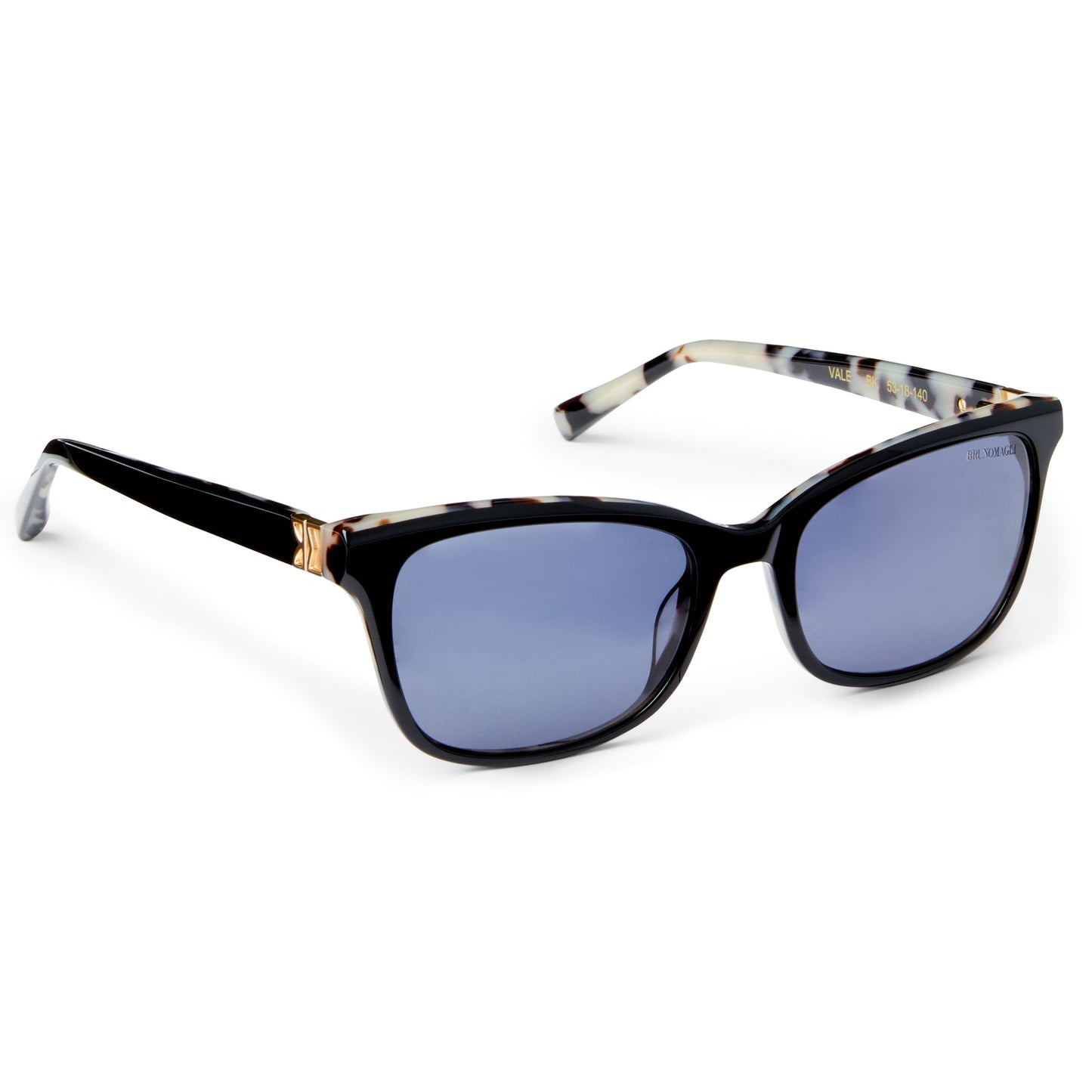 Bruno Magli Vales Women's Limited Edition Cat-eye Sunglasses Black