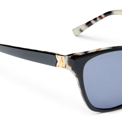 Bruno Magli Vales Women's Limited Edition Cat-eye Sunglasses Black