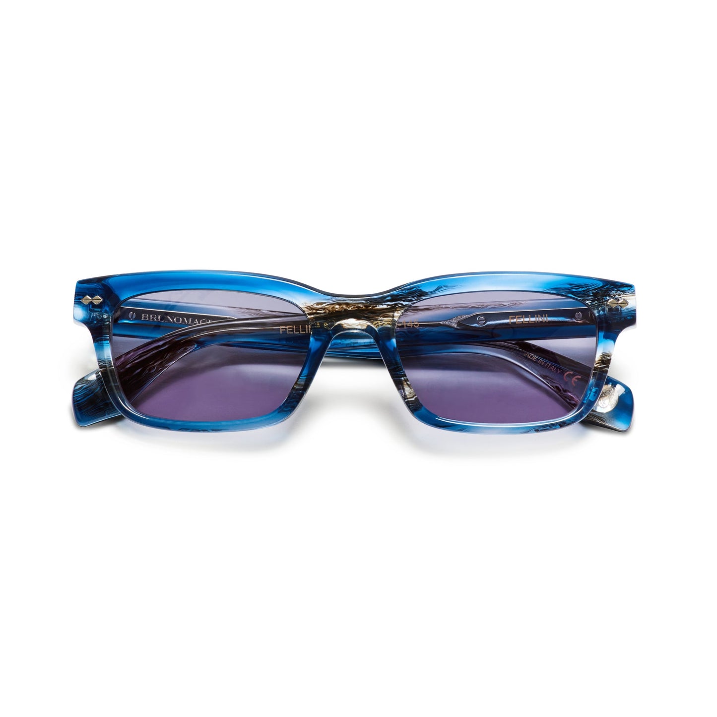 Bruno Magli Fellini Sunglasses Blue