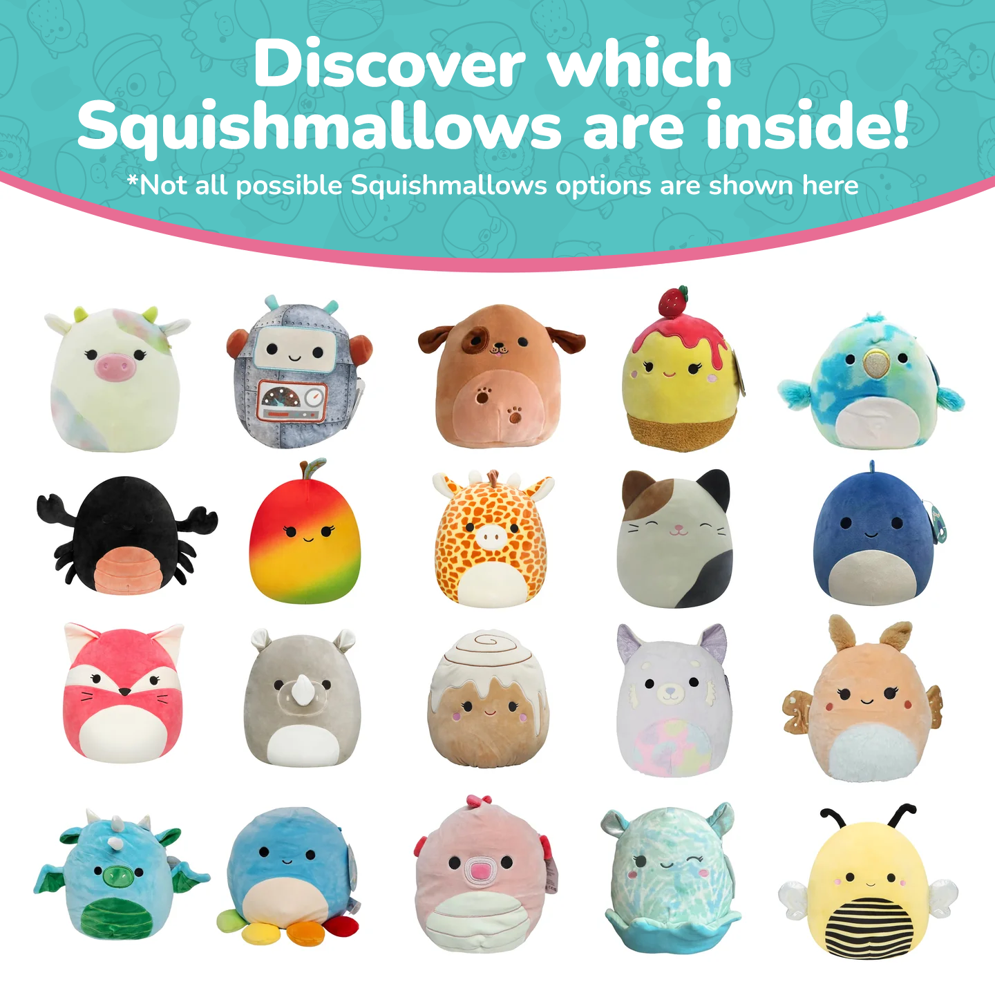 Squishmallows 4 Pack Mystery Box | Jazwares / Squishmallows   Category