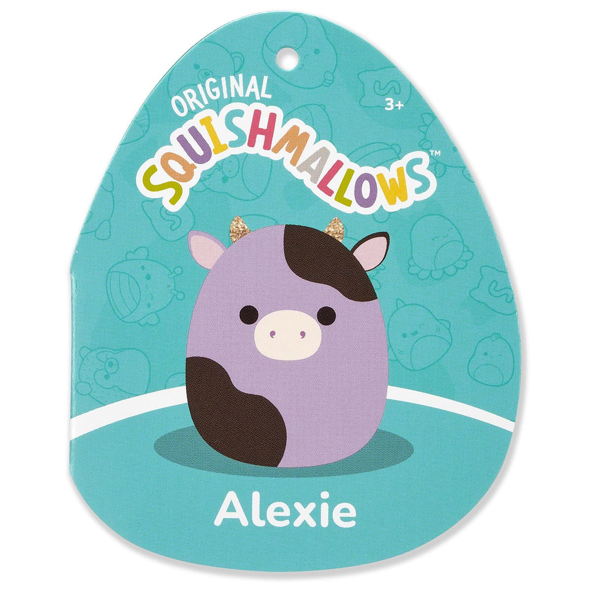 Squishmallows 24" Alexie the Purple and Black Cow | Jazwares / Squishmallows   Category|  Squad