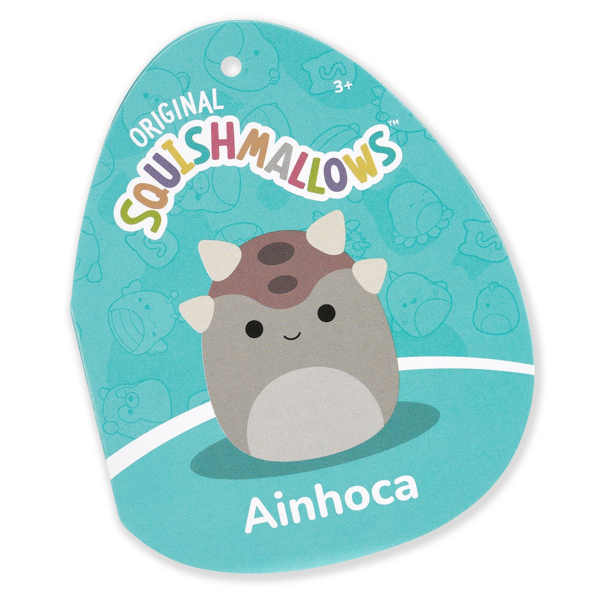 Squishmallows Ainhoca the Ankylosaurus | Jazwares / Squishmallows   Squad