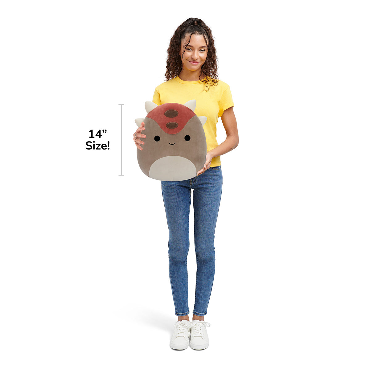 Squishmallows Ainhoca the Ankylosaurus | Jazwares / Squishmallows   Squad