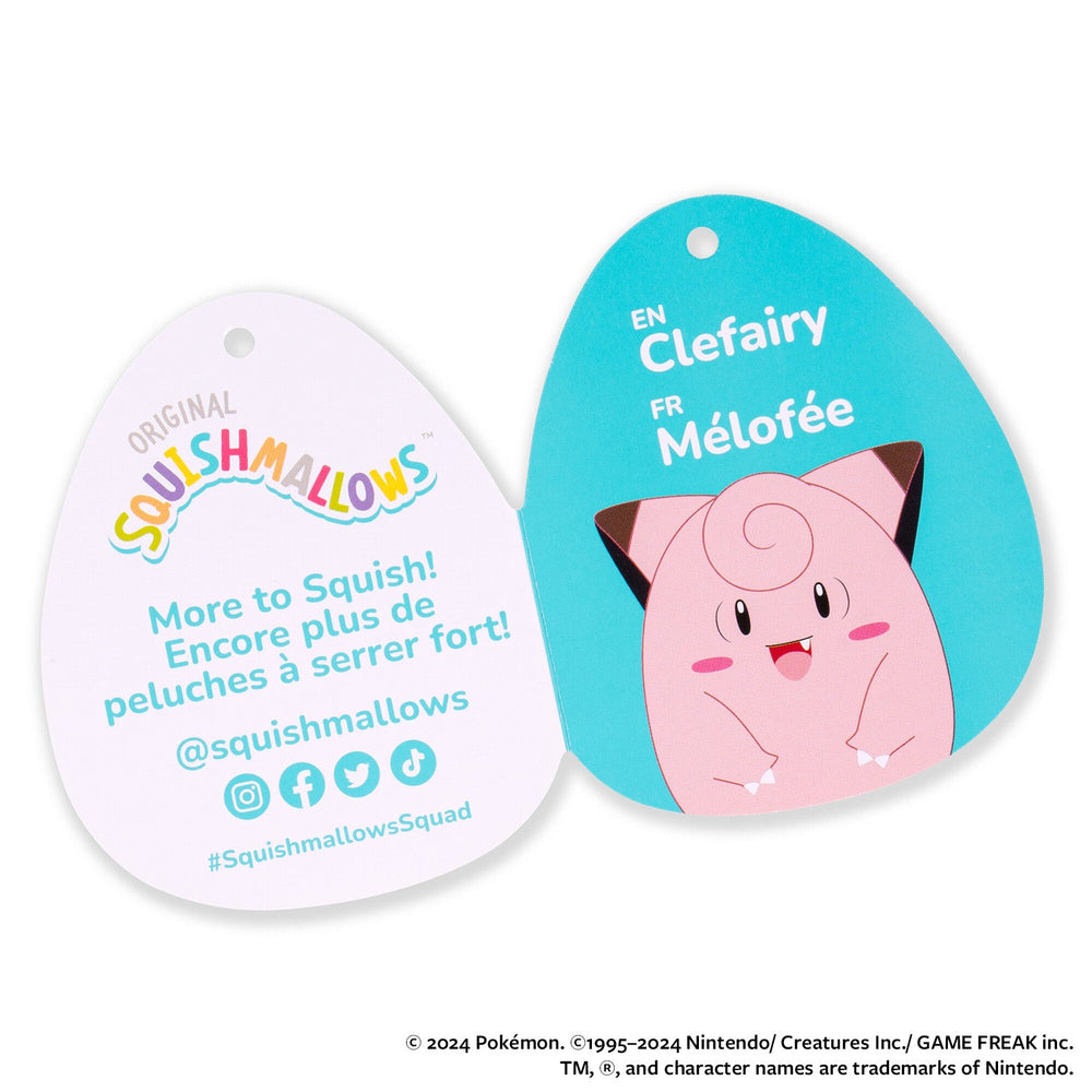 Pokemon 20-Inch Clefairy | Jazwares / Squishmallows   Category