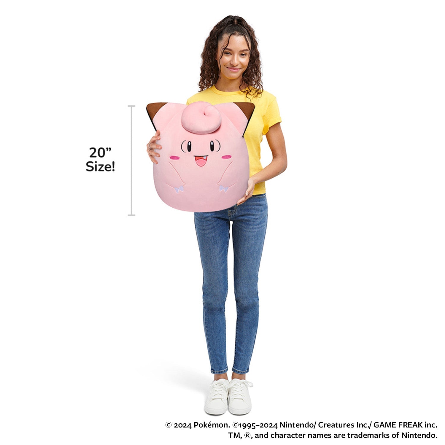 Pokemon 20-Inch Clefairy | Jazwares / Squishmallows   Category