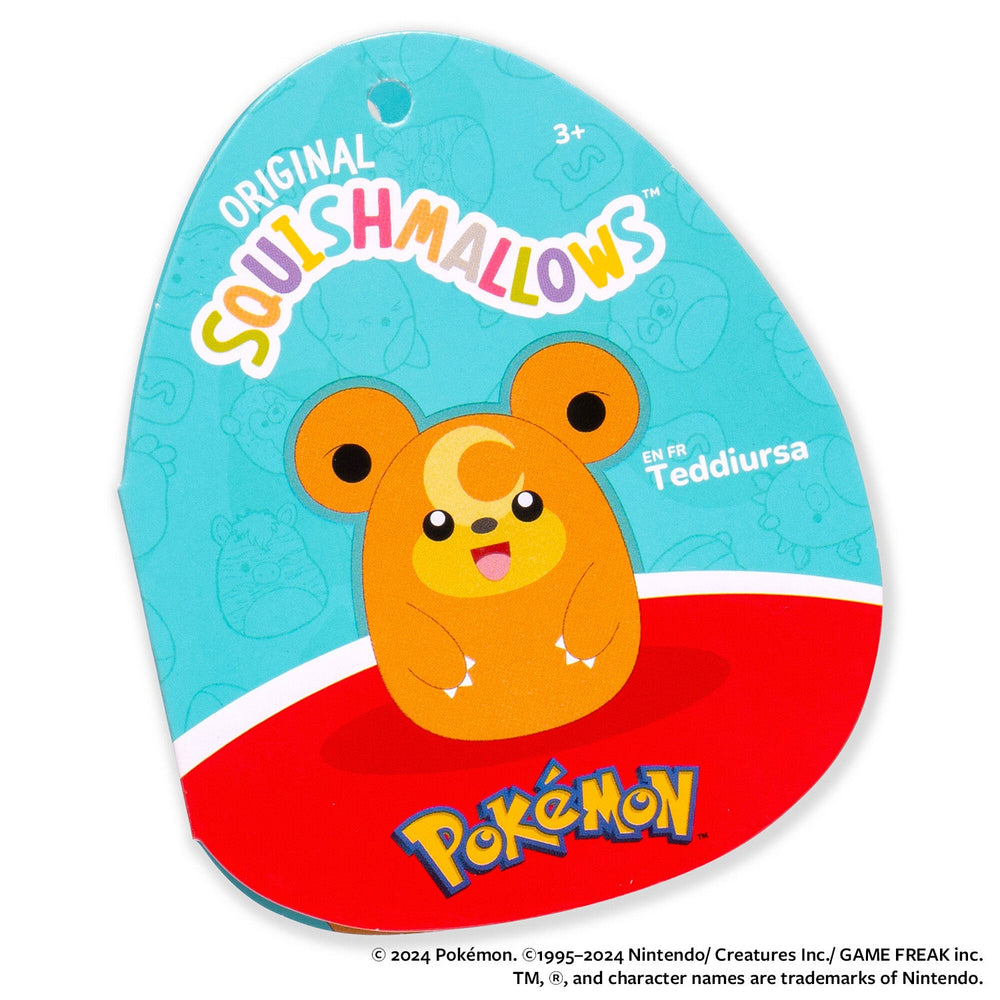 Pokémon 20-Inch Teddiursa | Jazwares / Squishmallows   Category