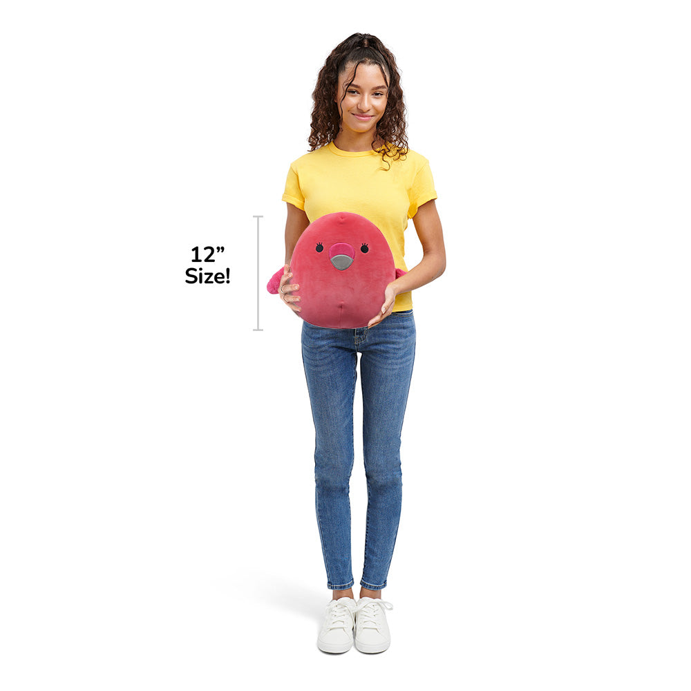Squishmallows 12" Cookie the Flamingo | Jazwares / Squishmallows   Squad