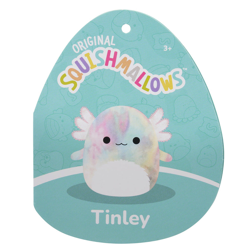 Squishmallows 11" Tinley the Rainbow Tie-Dye Axolotl | Jazwares / Squishmallows   Squad