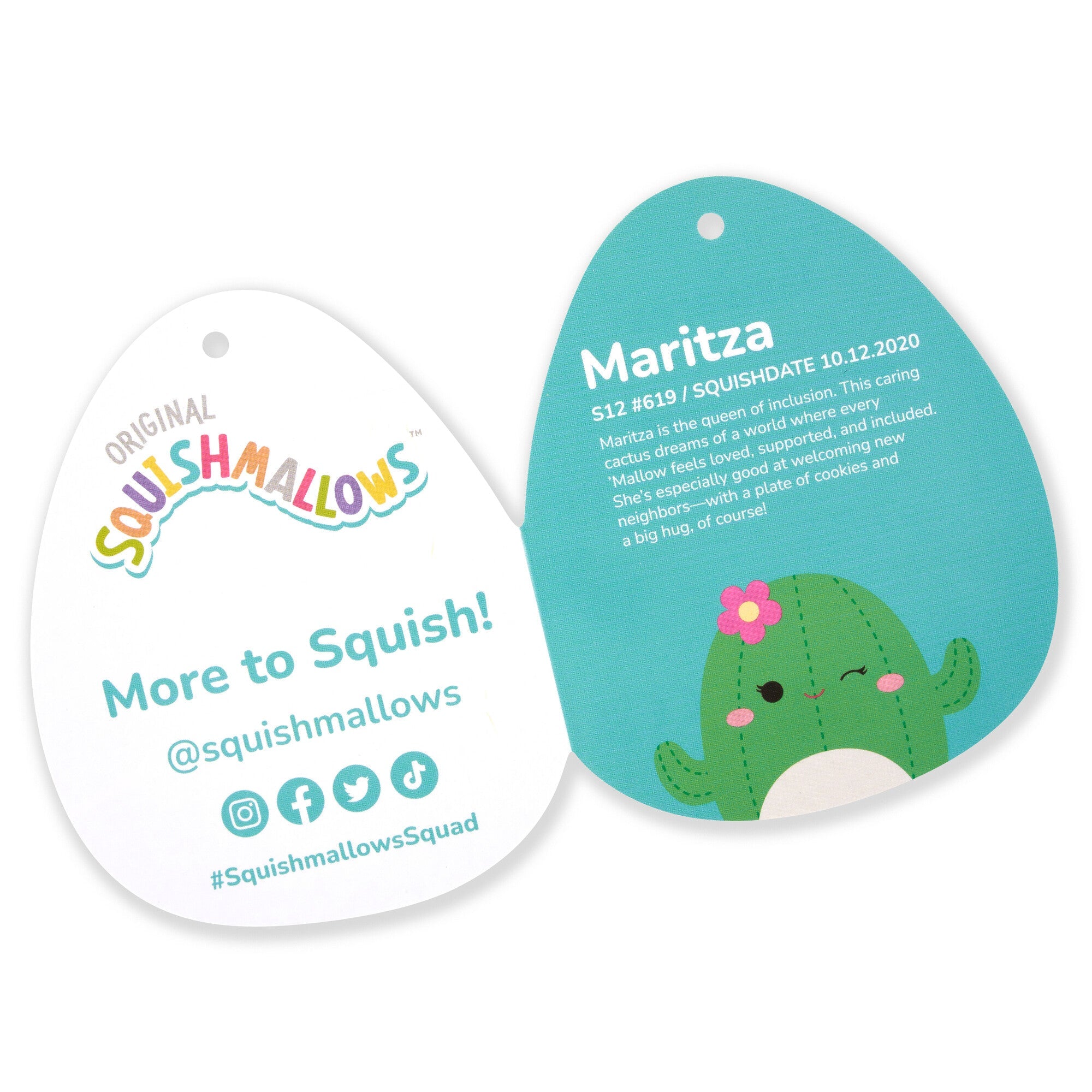 Squishmallows 12" & 14" Maritza the Green Cactus | Jazwares / Squishmallows   Squad