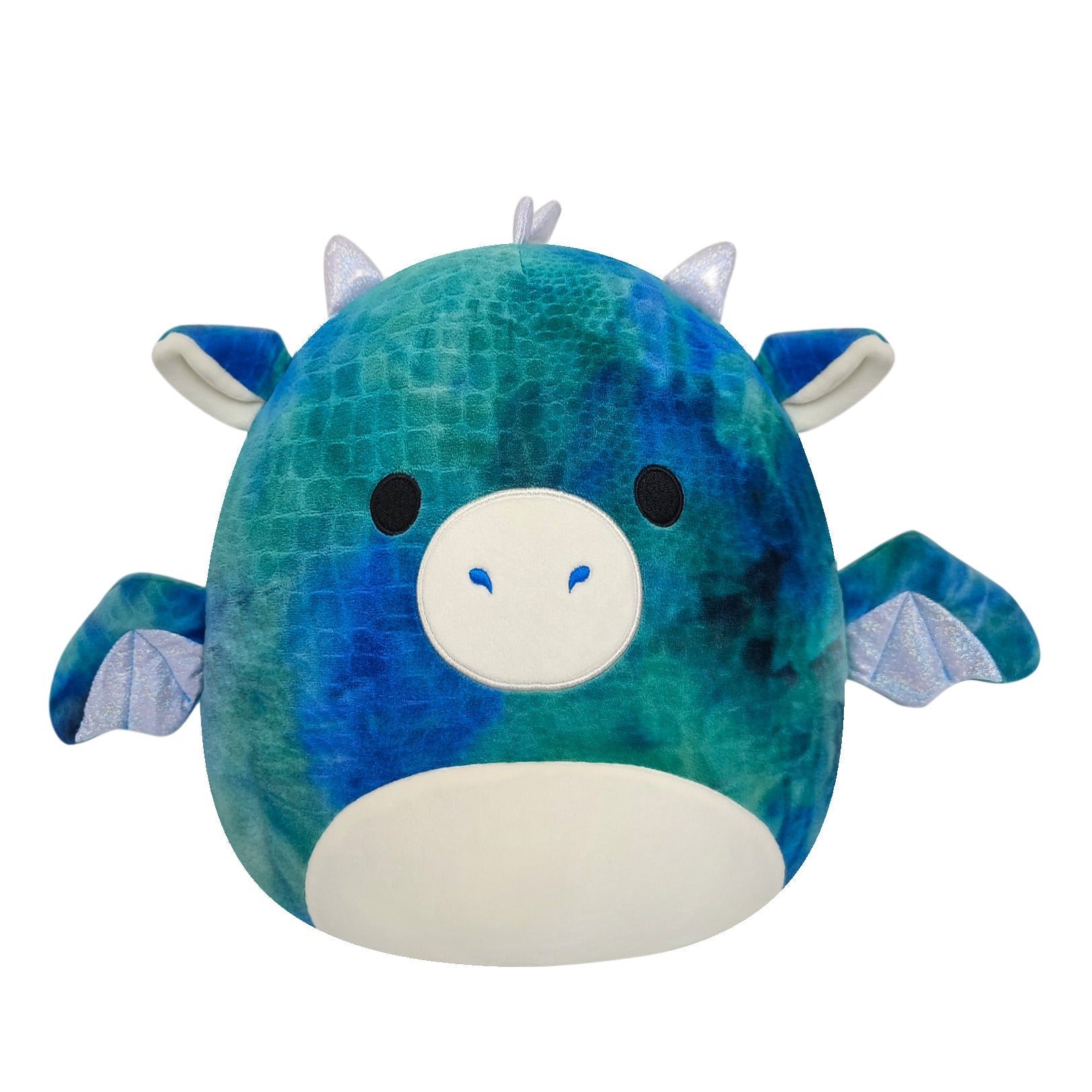 Squishmallows 14" Dominic the Blue Textured Dragon | Jazwares / Squishmallows   Squad