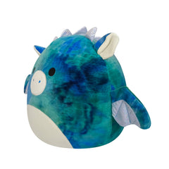 Squishmallows 14" Dominic the Blue Textured Dragon | Jazwares / Squishmallows   Squad