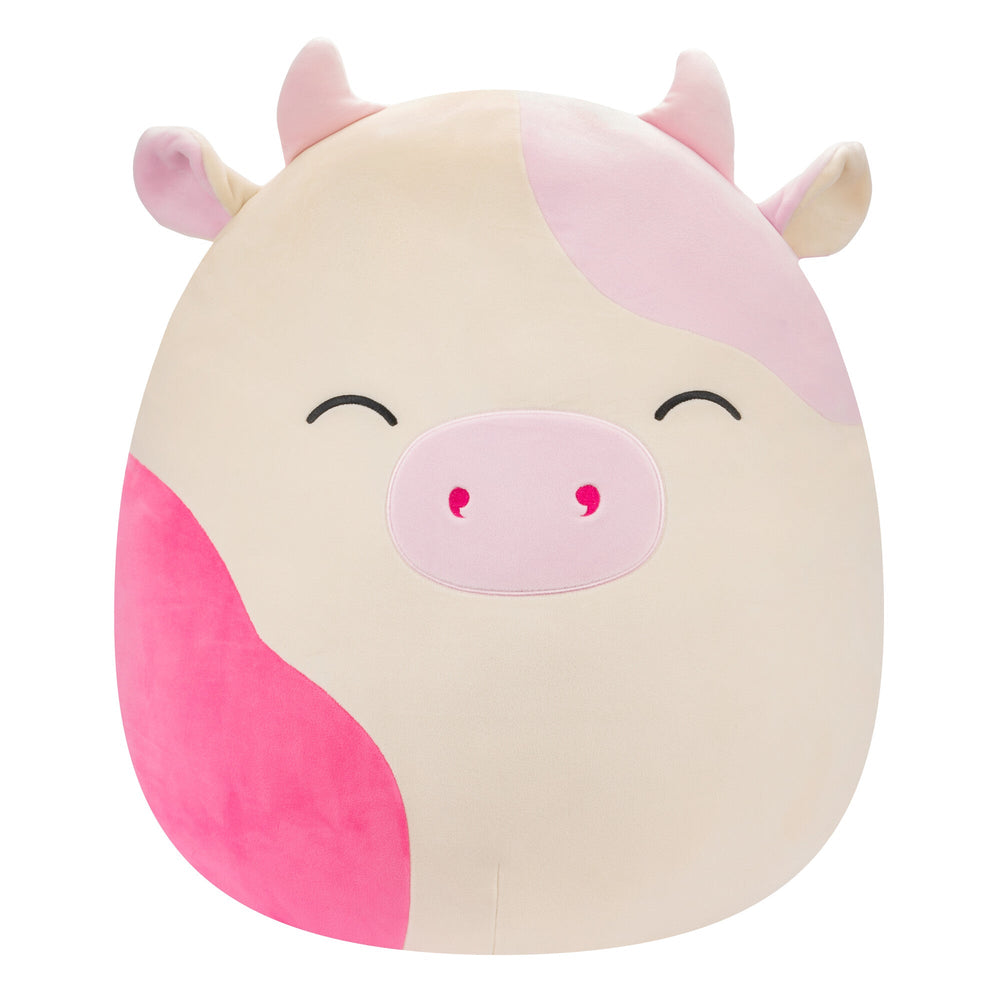Squishmallows 20" Caedyn the Cream Cow with Pink Spots | Jazwares / Squishmallows   Category|  Squad