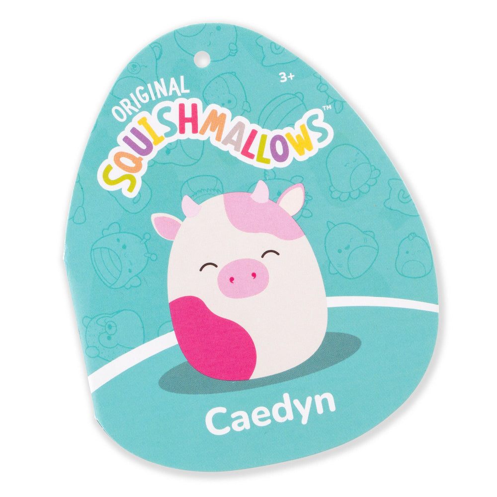 Squishmallows 20" Caedyn the Cream Cow with Pink Spots | Jazwares / Squishmallows   Category|  Squad