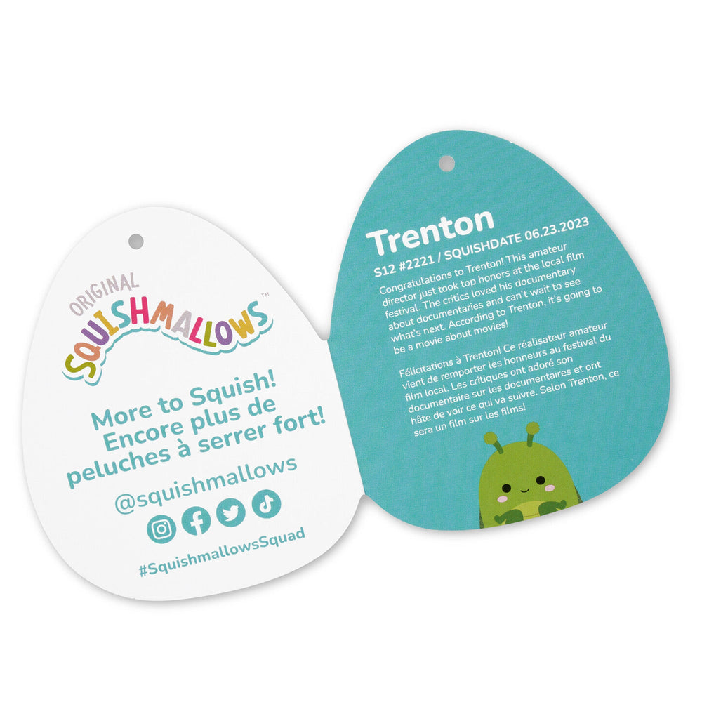 Squishmallows 12" Trenton the Green Praying Mantis With Sparkle Wings | Jazwares / Squishmallows   Squad