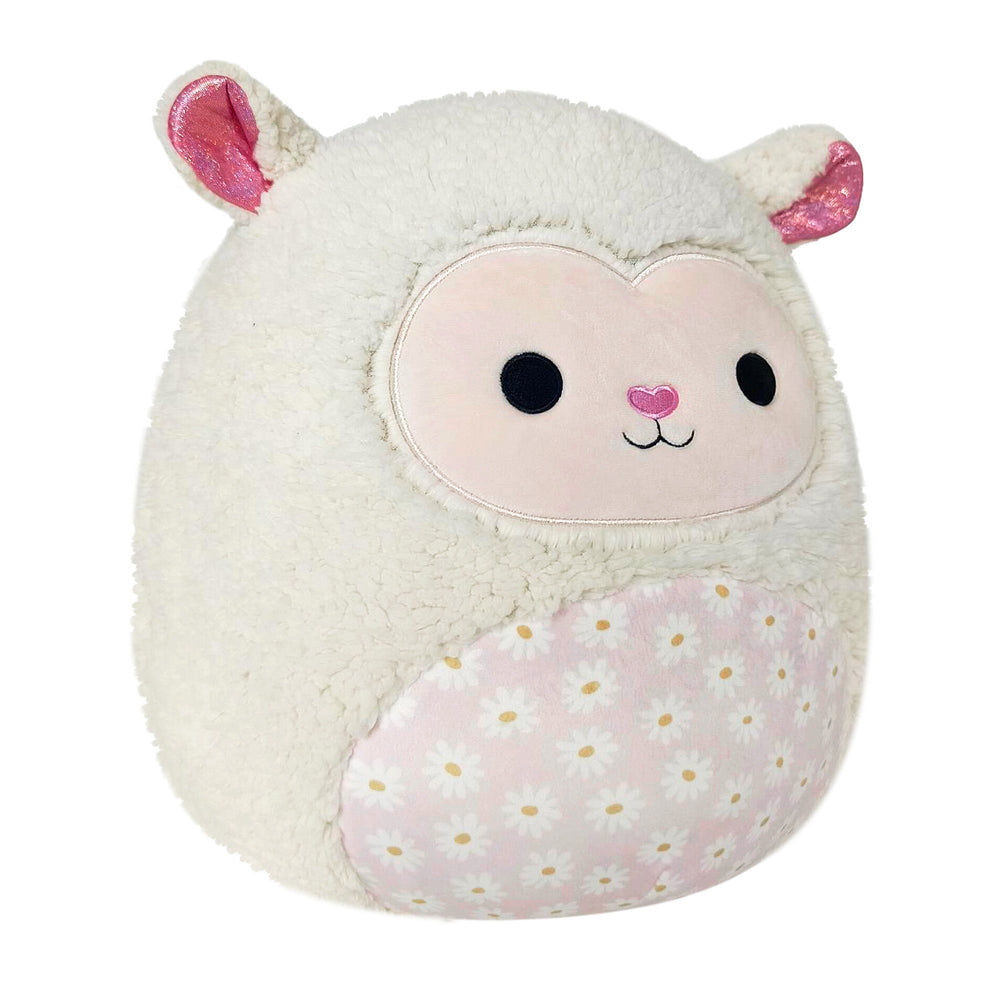 Squishmallows 14" Sophie the Cream Lamb with Daisy Flower Belly | Jazwares / Squishmallows   Squad
