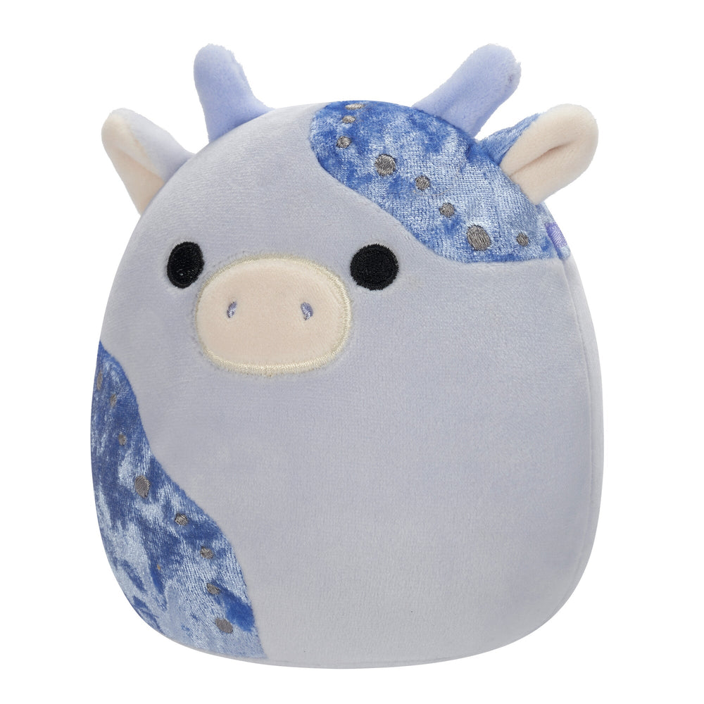 Squishmallows 5" Marzio Light Blue Velvet Cow | Jazwares / Squishmallows   Squad