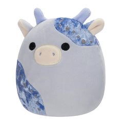 Squishmallows 5" Marzio Light Blue Velvet Cow | Jazwares / Squishmallows   Squad