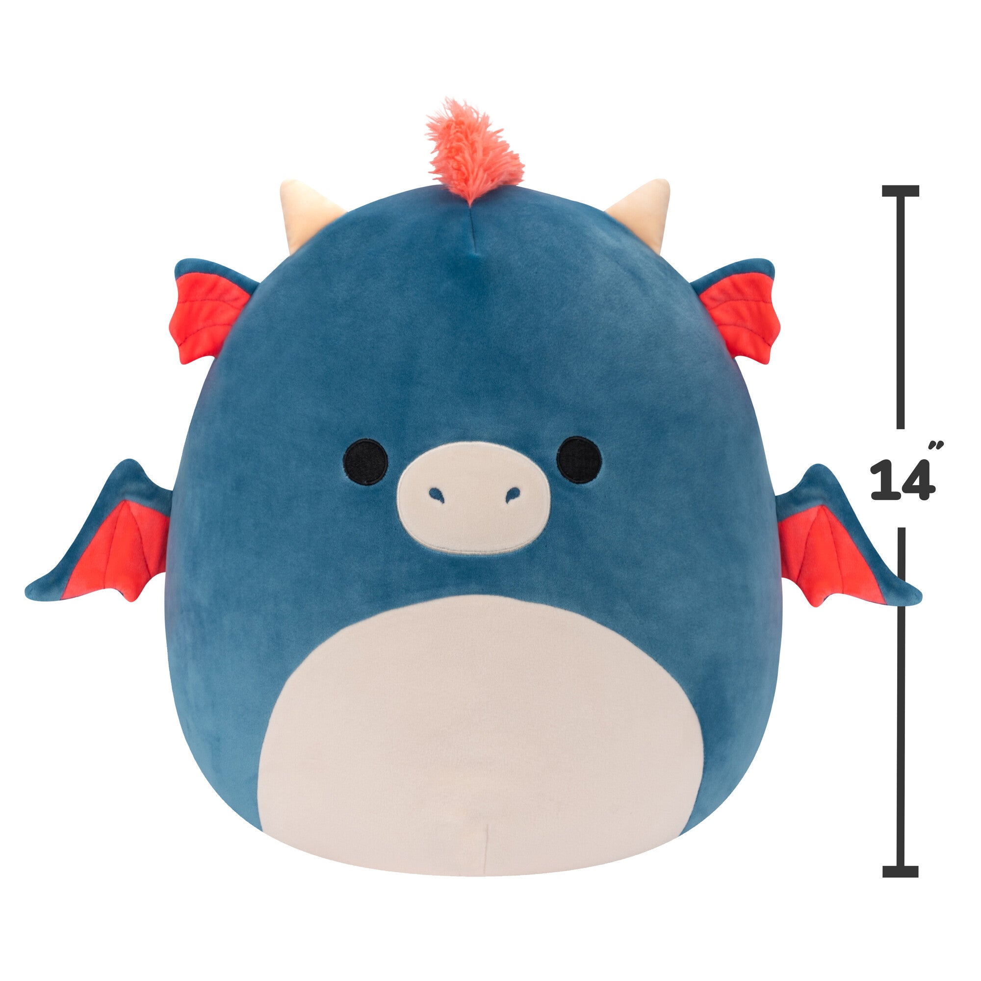 Squishmallows 14" Carin the Blue Dragon | Jazwares / Squishmallows   Squad