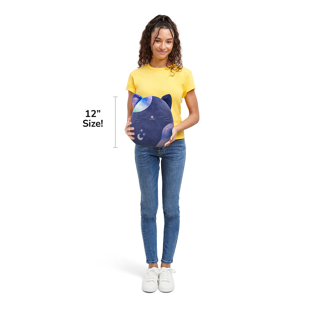 Squishmallows 12" Metta the Navy Blue Cat With Celestial Spots | Jazwares / Squishmallows   Squad