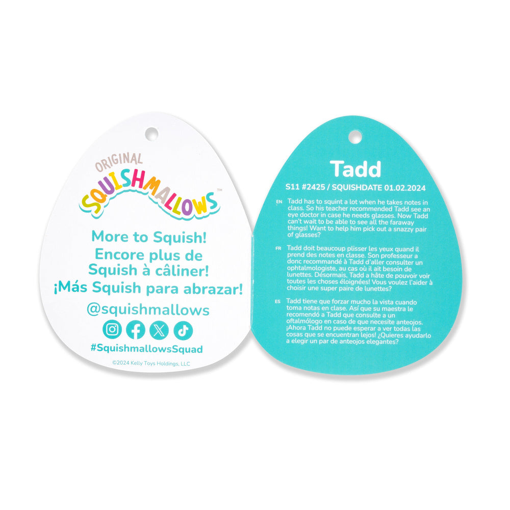 Squishmallows 11" Tadd the Frosted Pumpkin Donut | Jazwares / Squishmallows   Squad