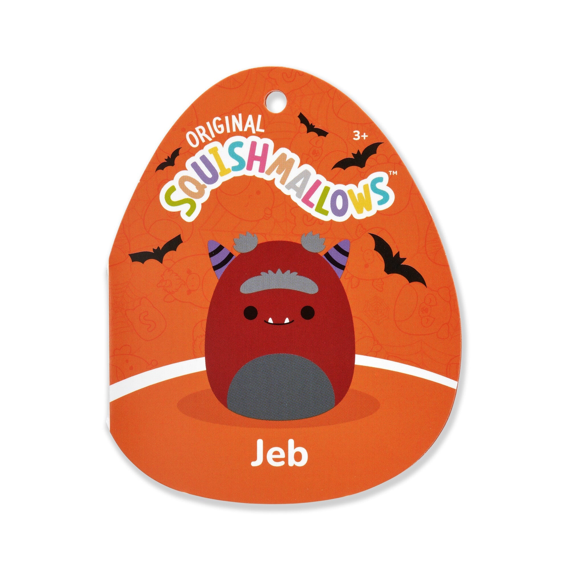 Squishmallows 12" Jeb the Burgundy Monster | Jazwares / Squishmallows   Squad