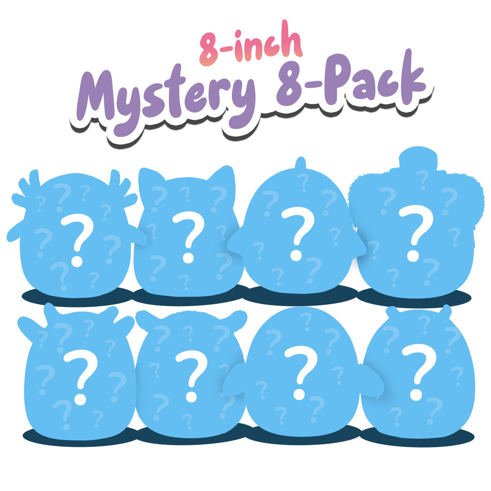 Squishmallows 8-Inch Mystery Plush 8 Pack | Jazwares / Squishmallows   Category