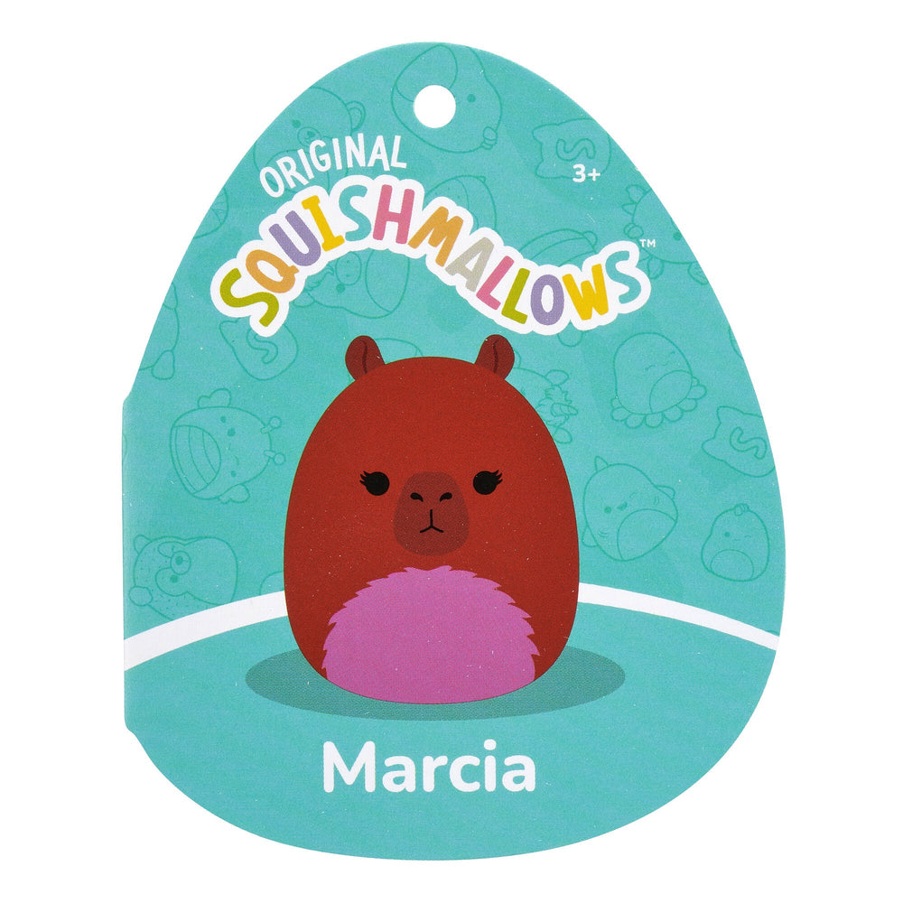 Squishmallows 8" Marcia the Maroon Capybara | Jazwares / Squishmallows   Squad