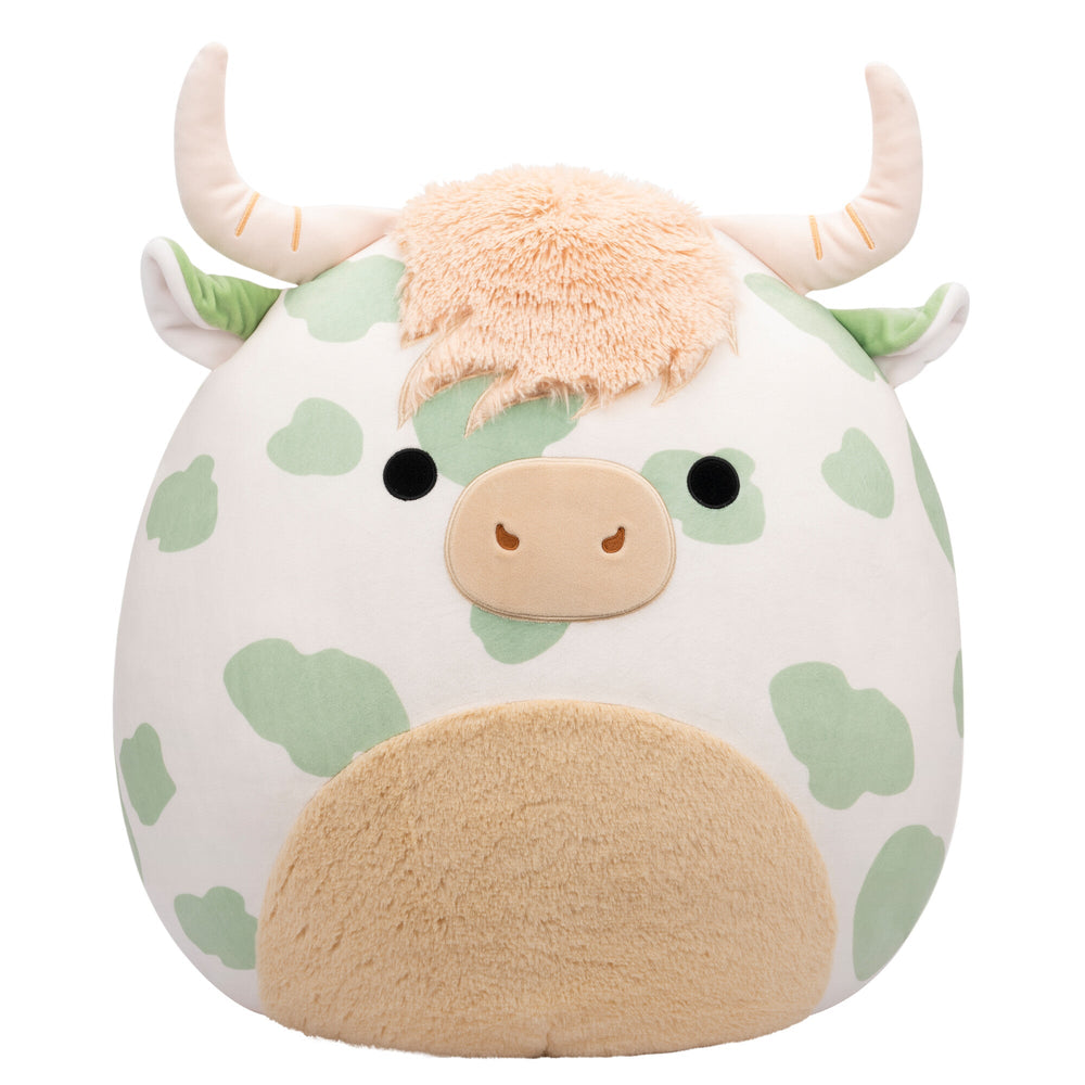 Squishmallows 20" Celestino the Sage Green Spotted Highland Cow | Jazwares / Squishmallows   Category|  Squad