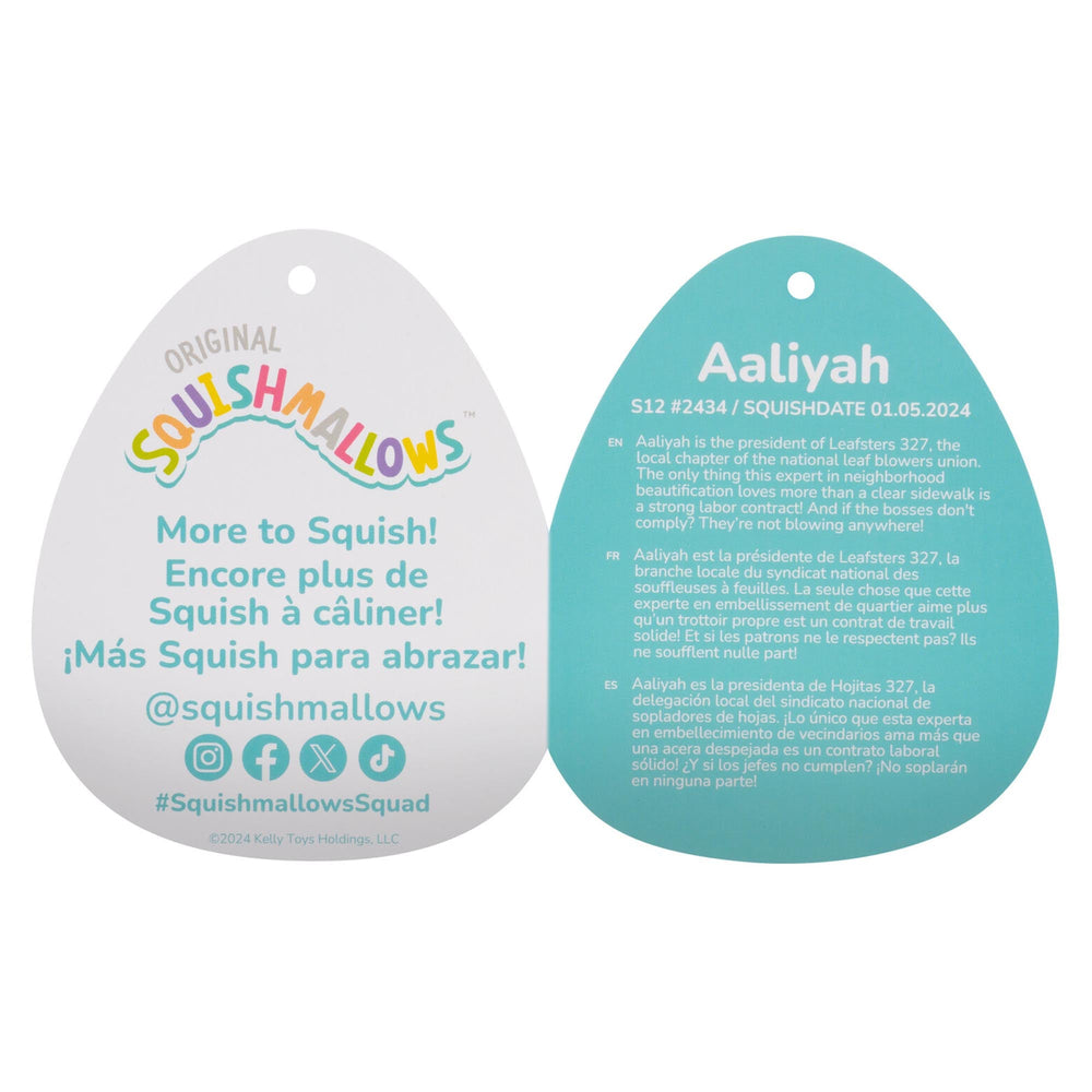 Squishmallows 12" Aaliyah the Purple Celestial Shark | Jazwares / Squishmallows   Squad