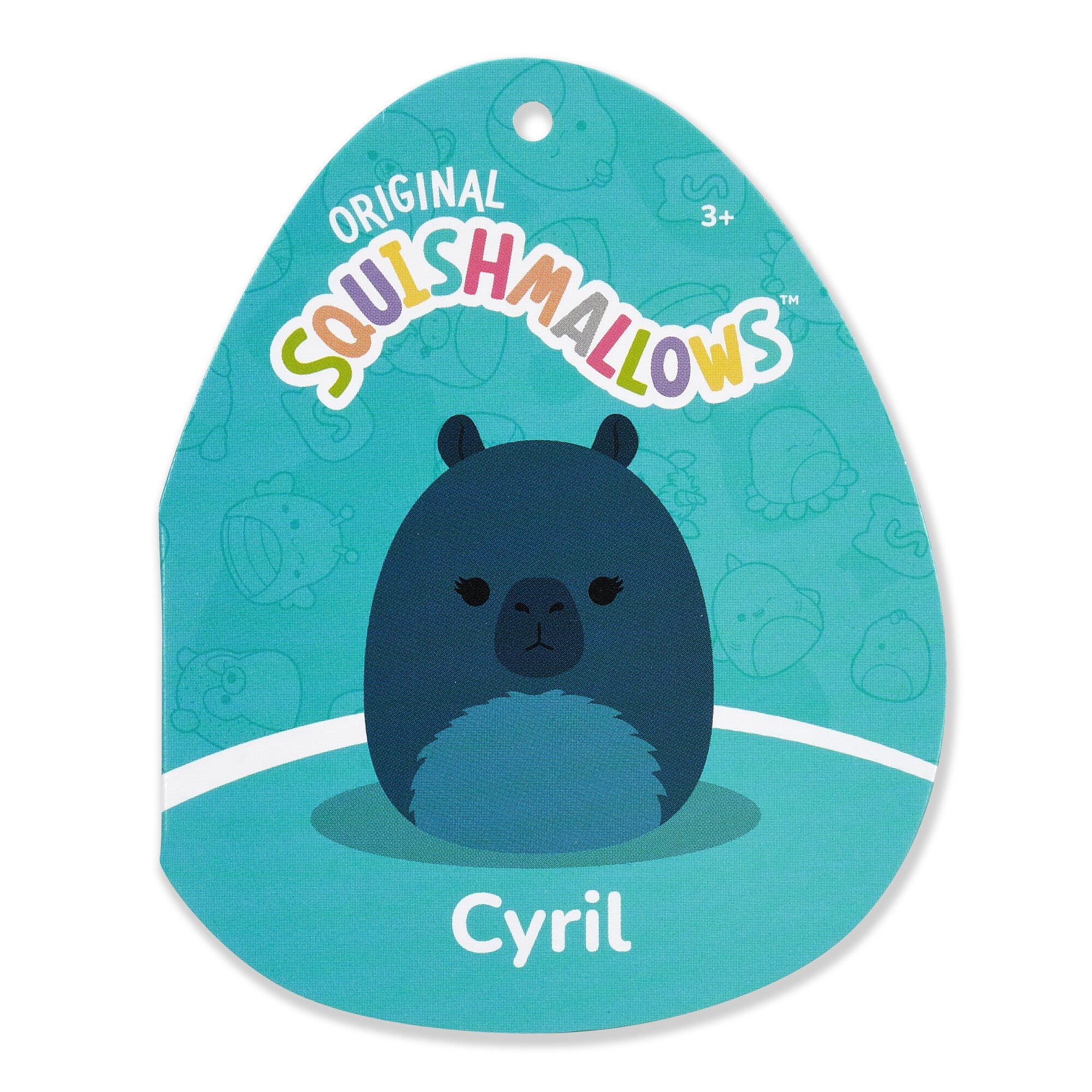 Squishmallows 10" Cyril the Dark Teal Capybara | Jazwares / Squishmallows   Squad