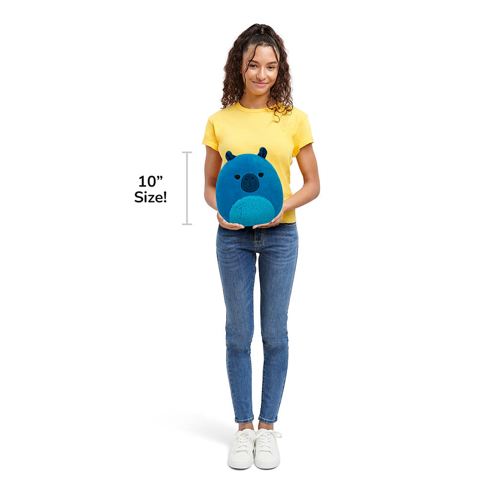 Squishmallows 10" Cyril the Dark Teal Capybara | Jazwares / Squishmallows   Squad