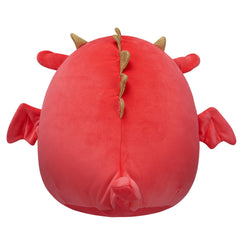 Squishmallows 12" Baiden the Red Dragon with Boba Drink | Jazwares / Squishmallows   Squad