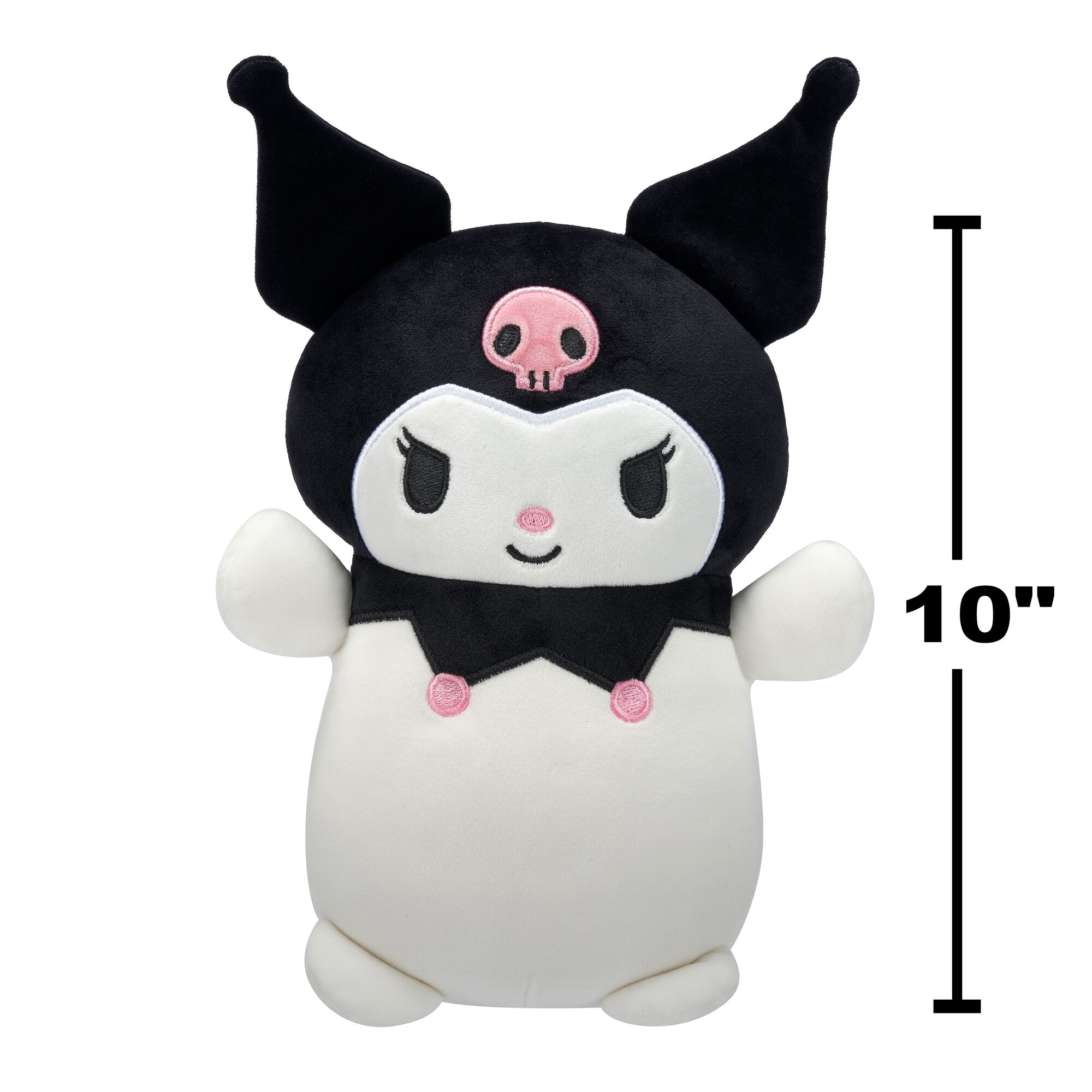Hello Kitty and Friends 10-Inch Kuromi HugMees | Jazwares / Squishmallows   Brand