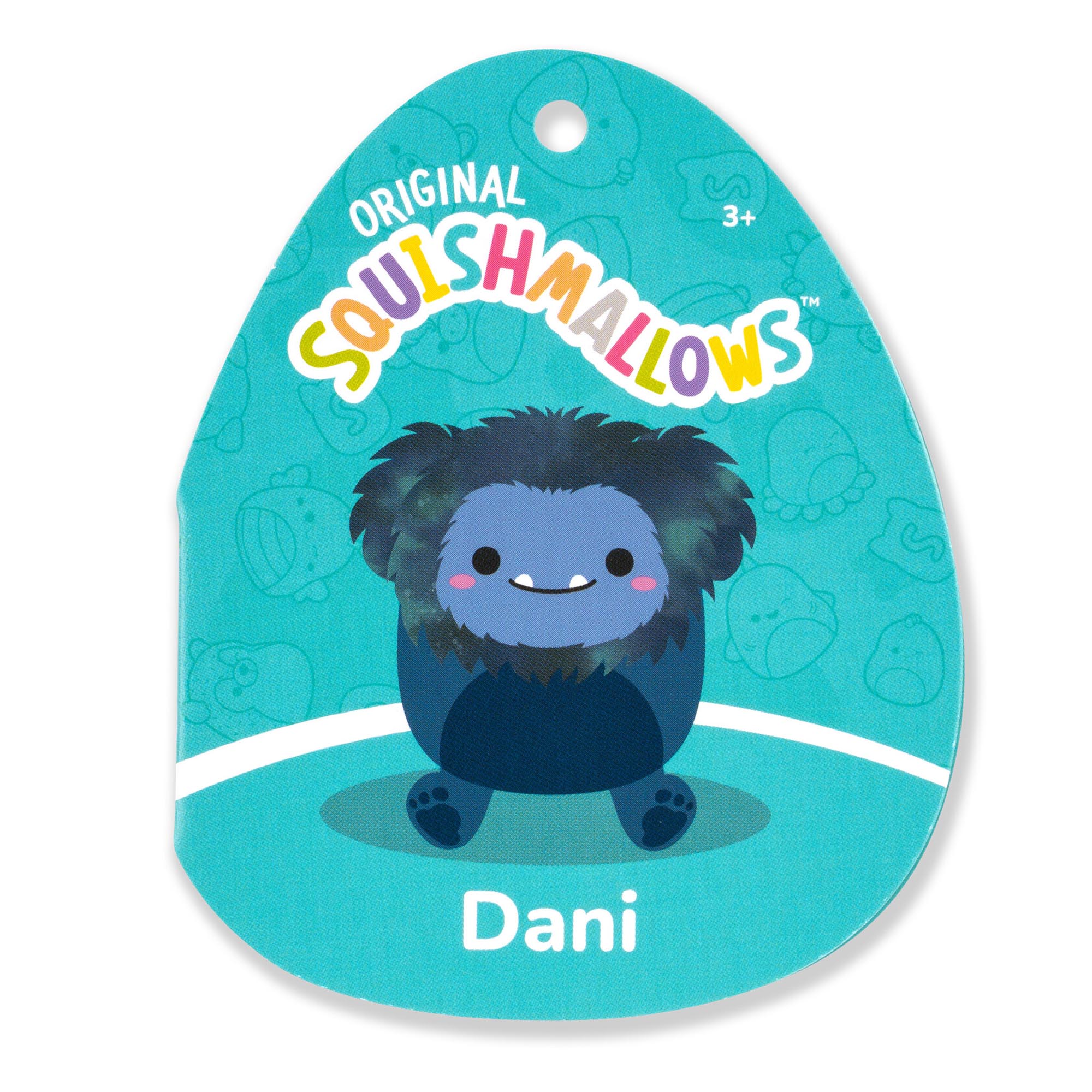 Squishmallows 16" Dani the Navy Blue Bigfoot | Jazwares / Squishmallows   Squad