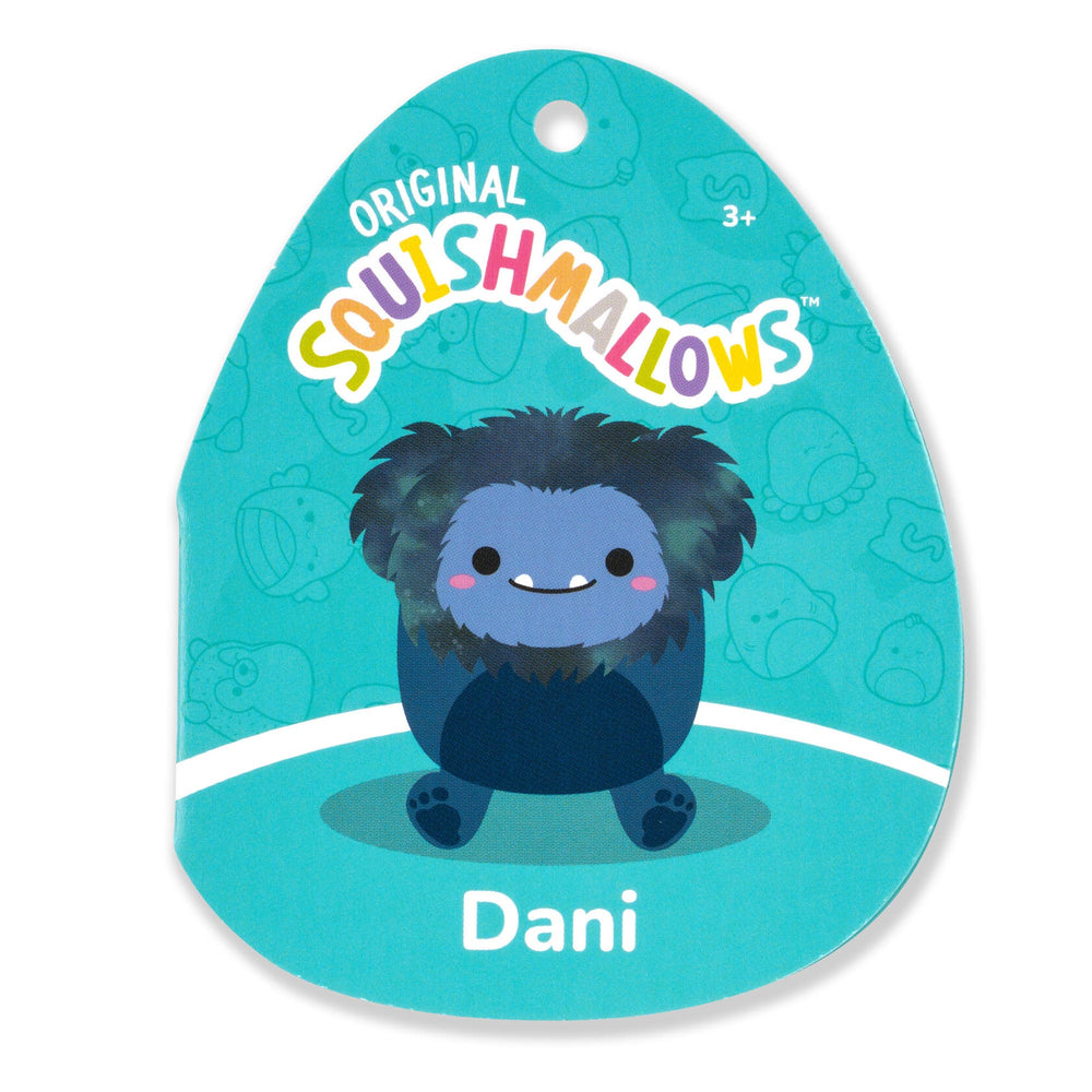Squishmallows 16" Dani the Navy Blue Bigfoot | Jazwares / Squishmallows   Squad